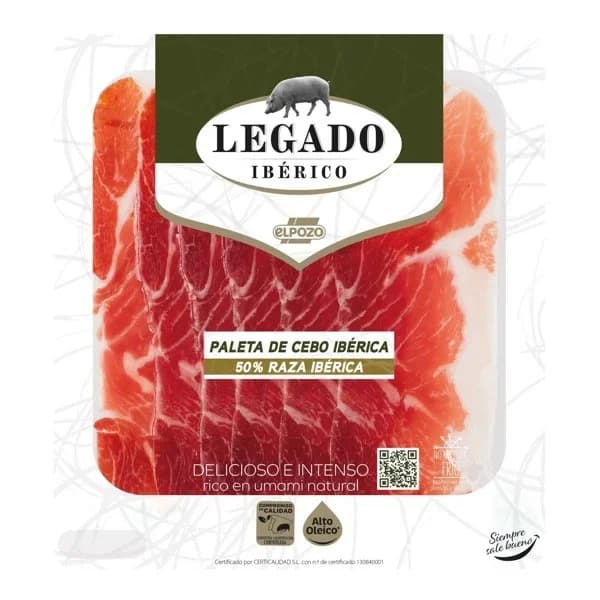 Paleta Ibérica Loncha 70G - 0.06 kg - Imagen del producto en Findit