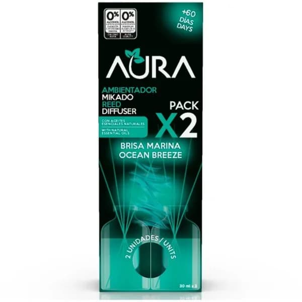 Ambientador Mikado Brisa Marina 2 x 30ML - 0.03 l - Imagen del producto en Findit