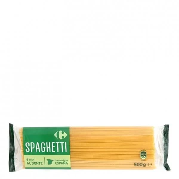 Espaguetis Carrefour 500 g. - 0.5 kg - Imagen del producto en Findit