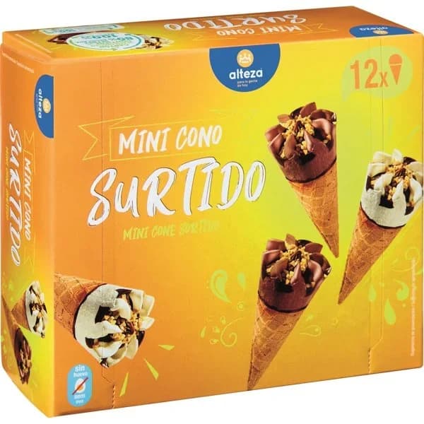 Helado Cono Surtido Mini - 1 ud - Imagen del producto en Findit