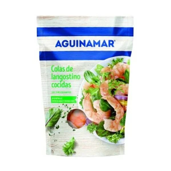 Colas de langostino peladas natural (18ud aprox) - 0.09 kg - Imagen del producto en Findit