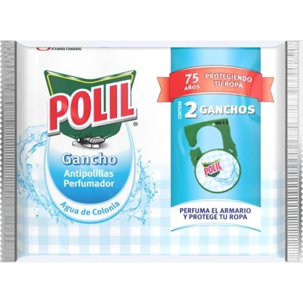 Gancho antipolillas colonia POLIL, pack 48 uds - 1.99 ud - Imagen del producto en Findit