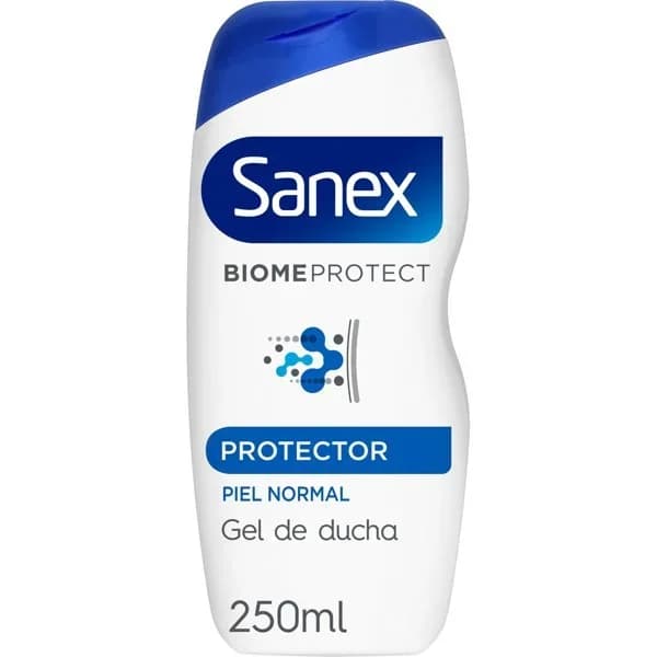 Gel de ducha hidratante cuidado experto Sanex botella 250 ml - 0.25 l - Imagen del producto en Findit
