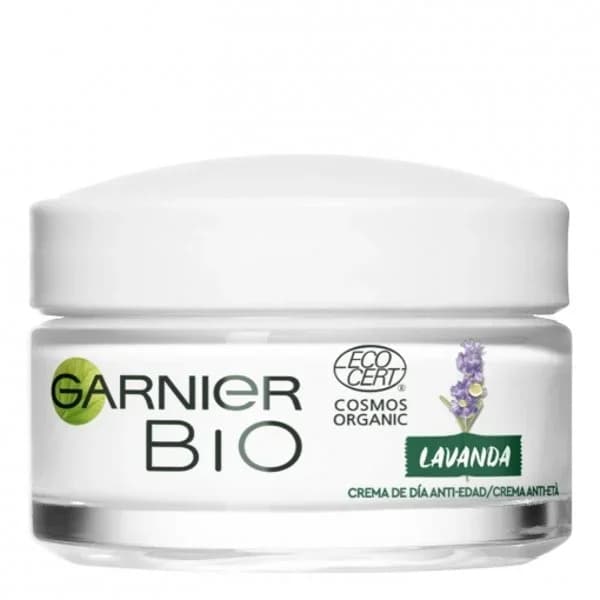 Crema de día de lavanda GARNIER BIO, tarro 50 ml - 1 ud - Imagen del producto en Findit