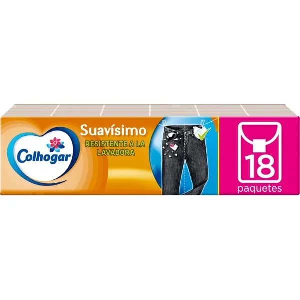 Pañuelo Papel Bolsillo Compacto 3 Capas Blanco - 1 ud - Imagen del producto en Findit
