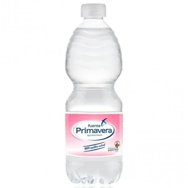 Agua mineral Fuente Primavera 50 cl. - 0.5 l - Imagen del producto en Findit
