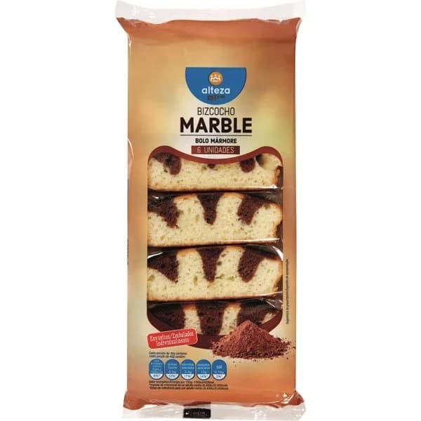 Bizcocho Marmol Chocolate - 0.24 kg - Imagen del producto en Findit