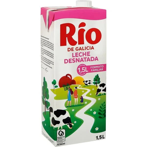 Leche Desnatada Brik - 1.5 ud - Imagen del producto en Findit