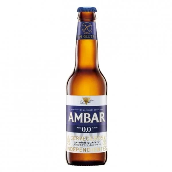 Cerveza sin gluten 0,0 botellín 33 cl - 0.33 l - Imagen del producto en Findit