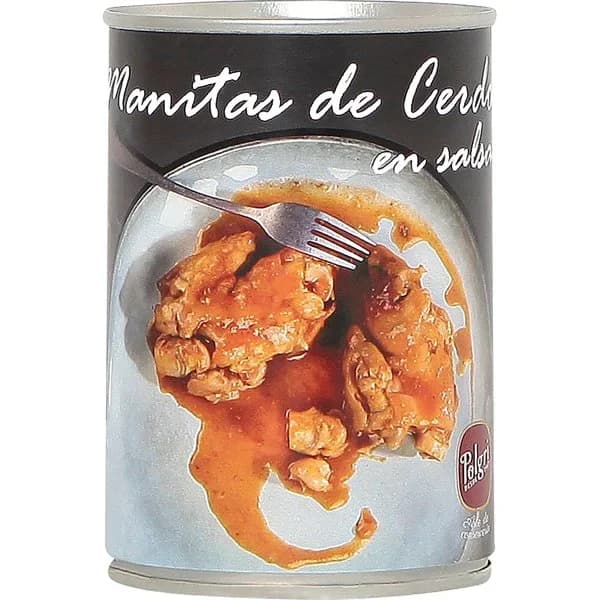 Manitas de Cerdo en Salsa - 0.39 kg - Imagen del producto en Findit