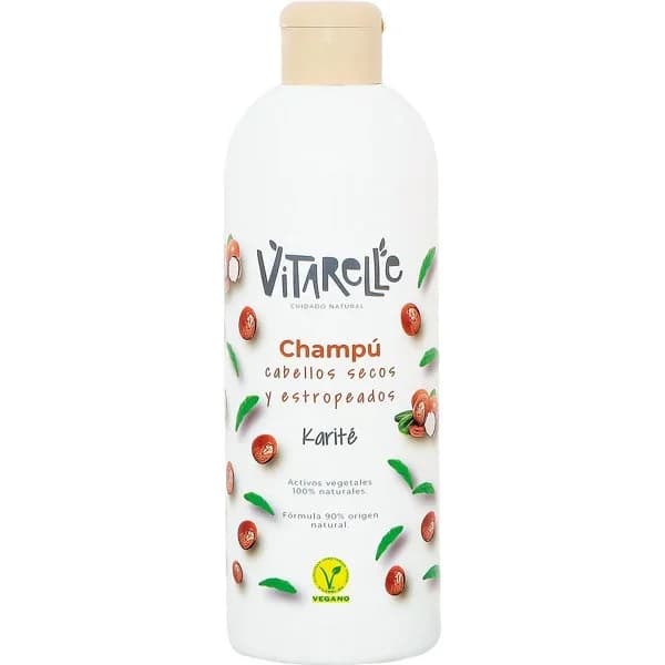 Champú karité cabello seco Vitarelle botella 400 ml - 0.4 l - Imagen del producto en Findit