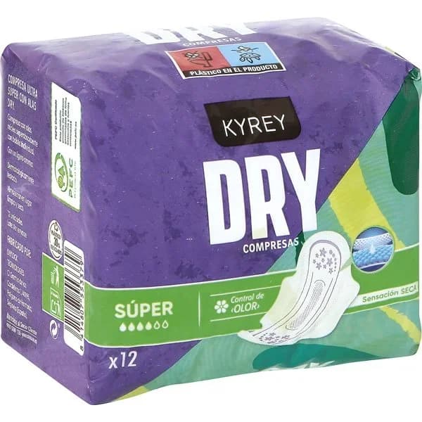 Compresas Ultra Dry Súper Con Alas - 12.11 ud - Imagen del producto en Findit