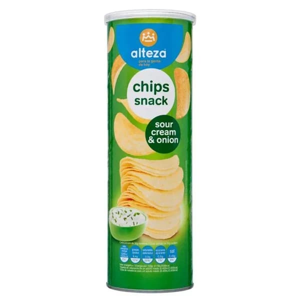 Patatas Fritas Sour Cream & Onion - 0.16 kg - Imagen del producto en Findit