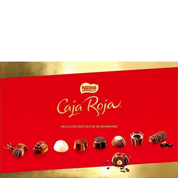Bombones surtidos Nestlé Caja Roja estuche 800 g. - 0.8 kg - Imagen del producto en Findit