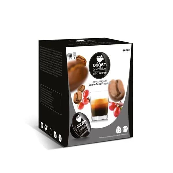 Café Cápsula DG Extra Intenso 16UD - 1 ud - Imagen del producto en Findit