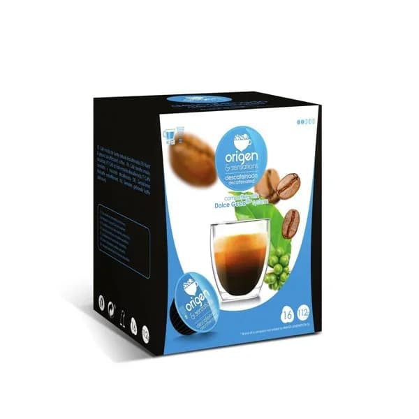 Café Cápsula DG Descafeinado 16UD - 1 ud - Imagen del producto en Findit