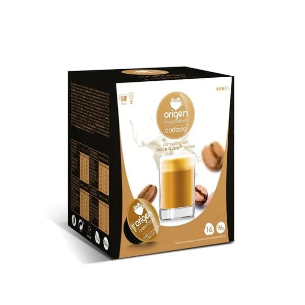 Café Cápsula DG Cortado 16UD - 1 ud - Imagen del producto en Findit