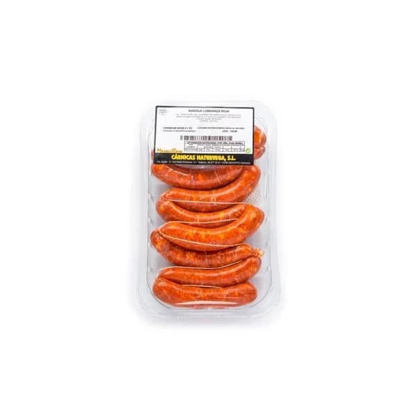 Salchicha Roja Bandeja €/KG - 1 kg - Imagen del producto en Findit