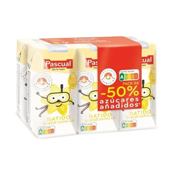 Batido de vainilla 6x200 ml - 1.2 l - Imagen del producto en Findit