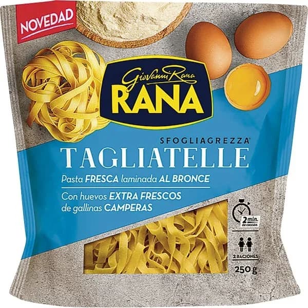 Tagliatelle con Huevo - 0.25 kg - Imagen del producto en Findit