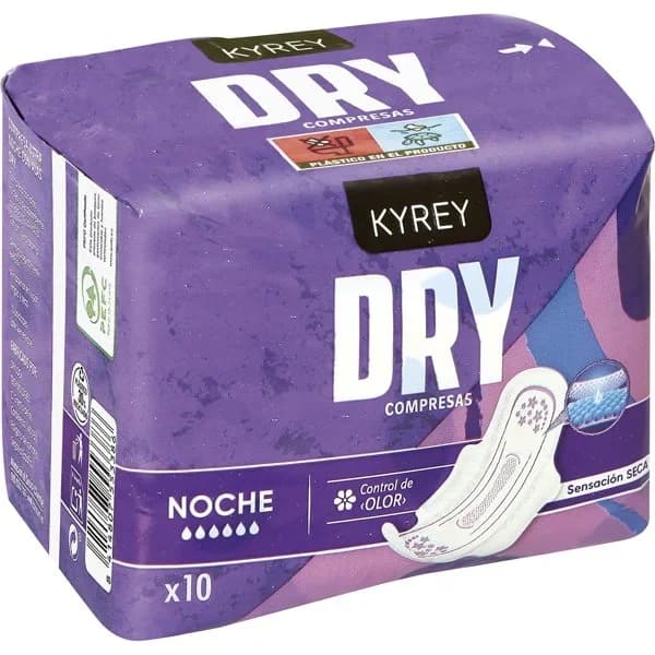 Compresas Ultra Noche Con Alas - 9.92 ud - Imagen del producto en Findit
