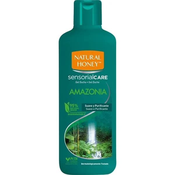 Gel ducha amazonian NATURAL HONEY, bote 600 ml - 0.65 l - Imagen del producto en Findit