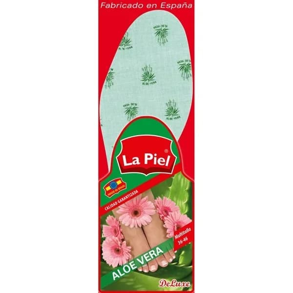 Plantilla para Calzado Aloe Vera - 1 ud - Imagen del producto en Findit