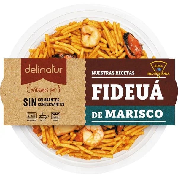 Fideuá de Pescado y Marisco - 0.28 kg - Imagen del producto en Findit