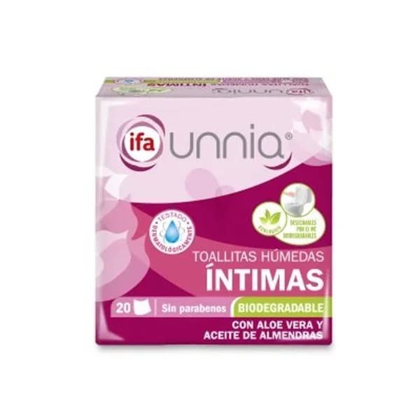 Toallitas íntimas 20 unidades - 28 ud - Imagen del producto en Findit