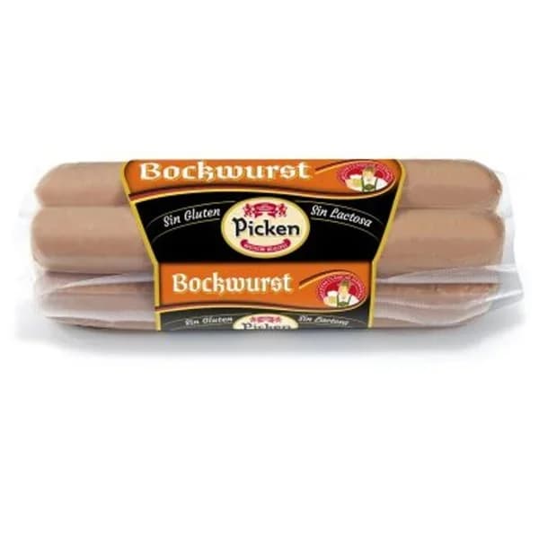 Salchicha de pollo 4 unidades 300 g - 0.3 kg - Imagen del producto en Findit