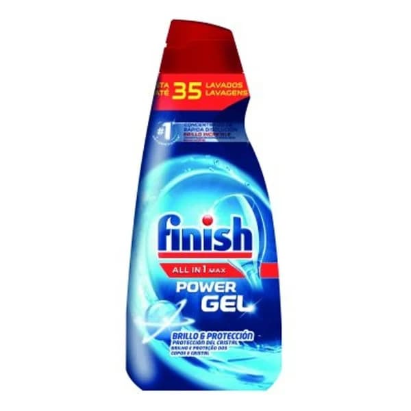 Lavavajillas máquina gel FINISH Todo en 1, botella 35 dosis - 35 ud - Imagen del producto en Findit