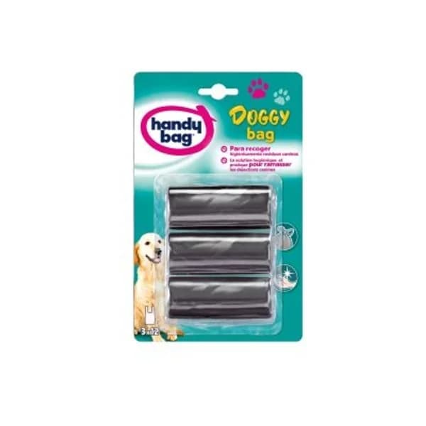 Bolsa de basura doggy bag mascotas 80% HANDY BAG, paquete 36 uds - 36.88 ud - Imagen del producto en Findit