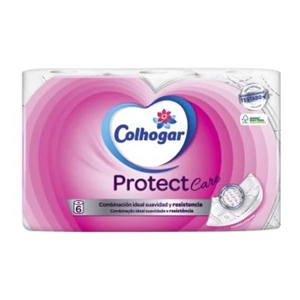 Papel higiénico Protect Care 4+2 rollos - 6.02 ud - Imagen del producto en Findit
