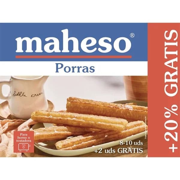 Porra Recta Congelada 320G - 0.6 kg - Imagen del producto en Findit