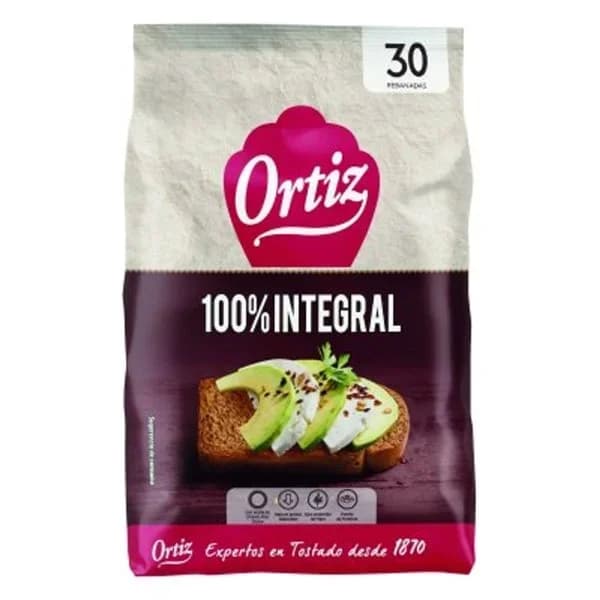 Pan tostado integral 36 unidades - 0.32 kg - Imagen del producto en Findit