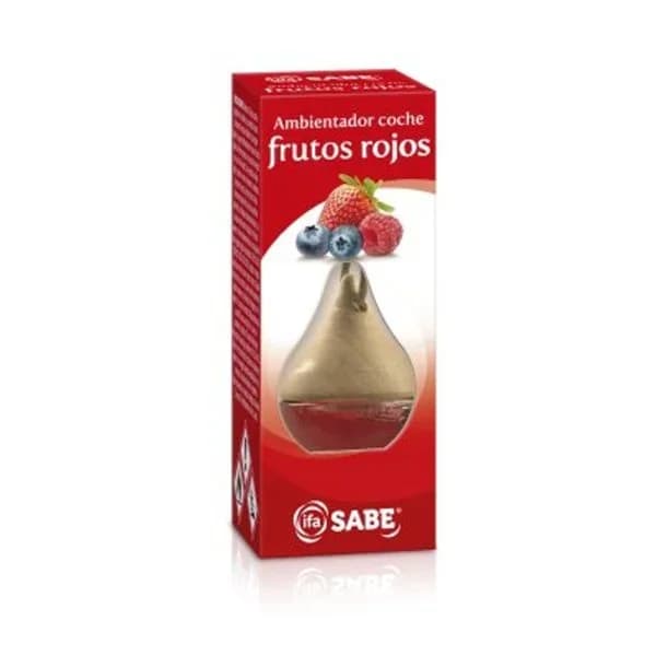 Ambientador coche de frutos rojos 1 unidad - 1 ud - Imagen del producto en Findit