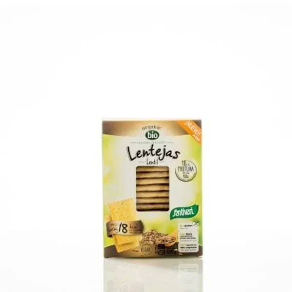 Tostadas de lentejas sin gluten 100 g - 0.1 kg - Imagen del producto en Findit