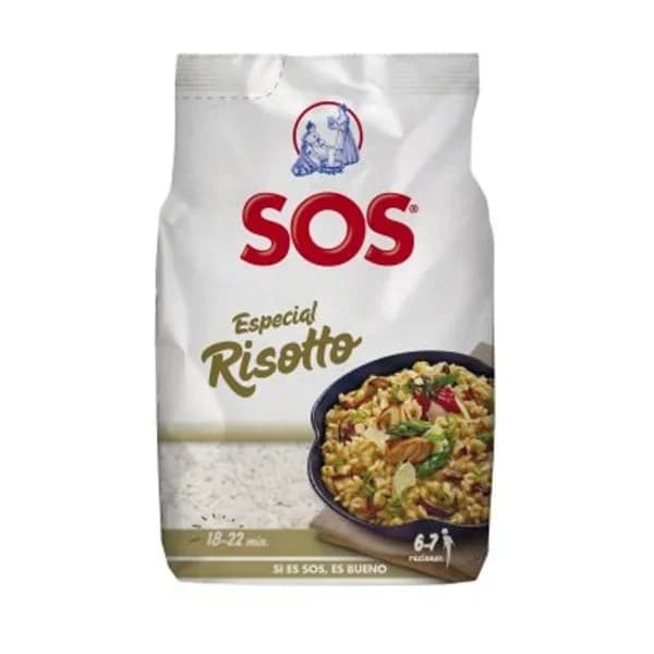 Arroz para risotto Sos 500 g. - 0.5 kg - Imagen del producto en Findit