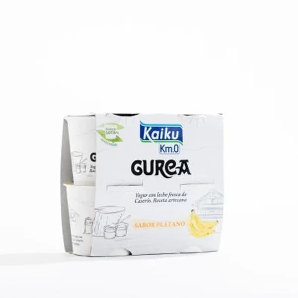 Yogur con leche fresca caserío sabor banana 4x115g - 0.46 kg - Imagen del producto en Findit