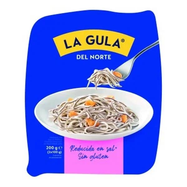 LA GULA DEL NORTE reducida en sal y sin gluten, bandeja 200 g - 0.2 kg - Imagen del producto en Findit