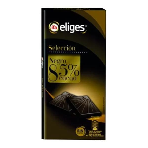 Chocolate negro 85% 100 g - 0.1 kg - Imagen del producto en Findit
