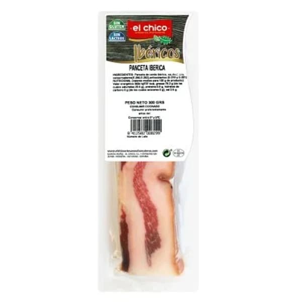 Panceta iberica EL CHICO, bandeja 300 g - 0.3 kg - Imagen del producto en Findit