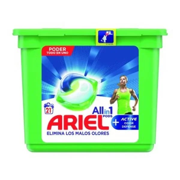 Detergente Pods 3 en 1 Active 19Lv - 1 ud - Imagen del producto en Findit