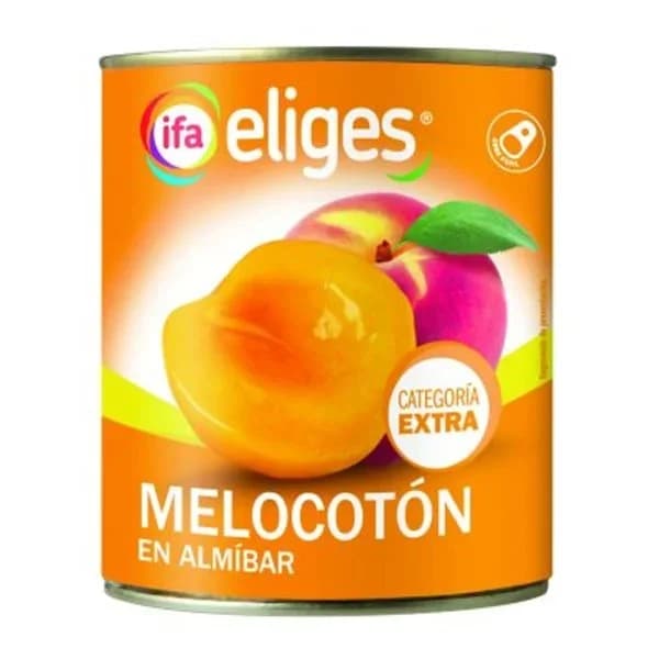 Melocotón en almíbar 480 g - 0.48 kg - Imagen del producto en Findit