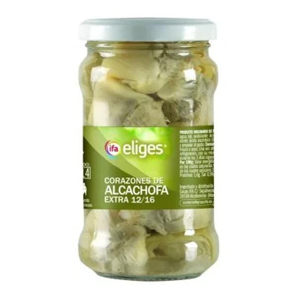 Corazones de alcachofa 280 g - 0.16 kg - Imagen del producto en Findit