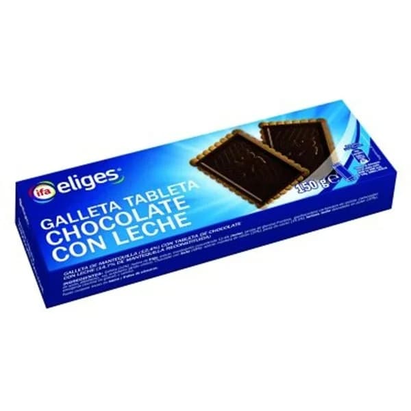 Galletas con chocolate y leche 150 g - 0.15 kg - Imagen del producto en Findit