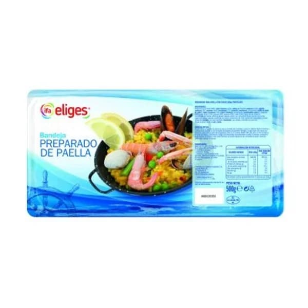 Preparado de paella congelado 500 g - 0.5 kg - Imagen del producto en Findit
