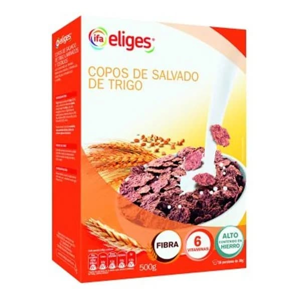 Copos de salvado de trigo 500 g - 0.5 kg - Imagen del producto en Findit