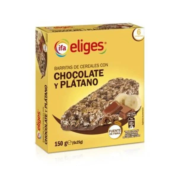 Barritas de cereales 6 unidades - 0.15 kg - Imagen del producto en Findit