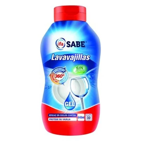 Lavavajillas gel máquina 640 ml - 0.64 l - Imagen del producto en Findit